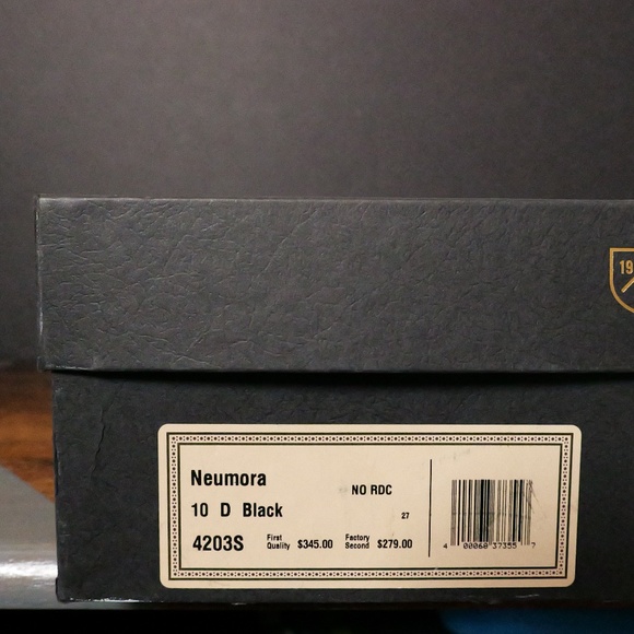 Allen Edmonds Black Double monk Strap size ten - Picture 2 of 8